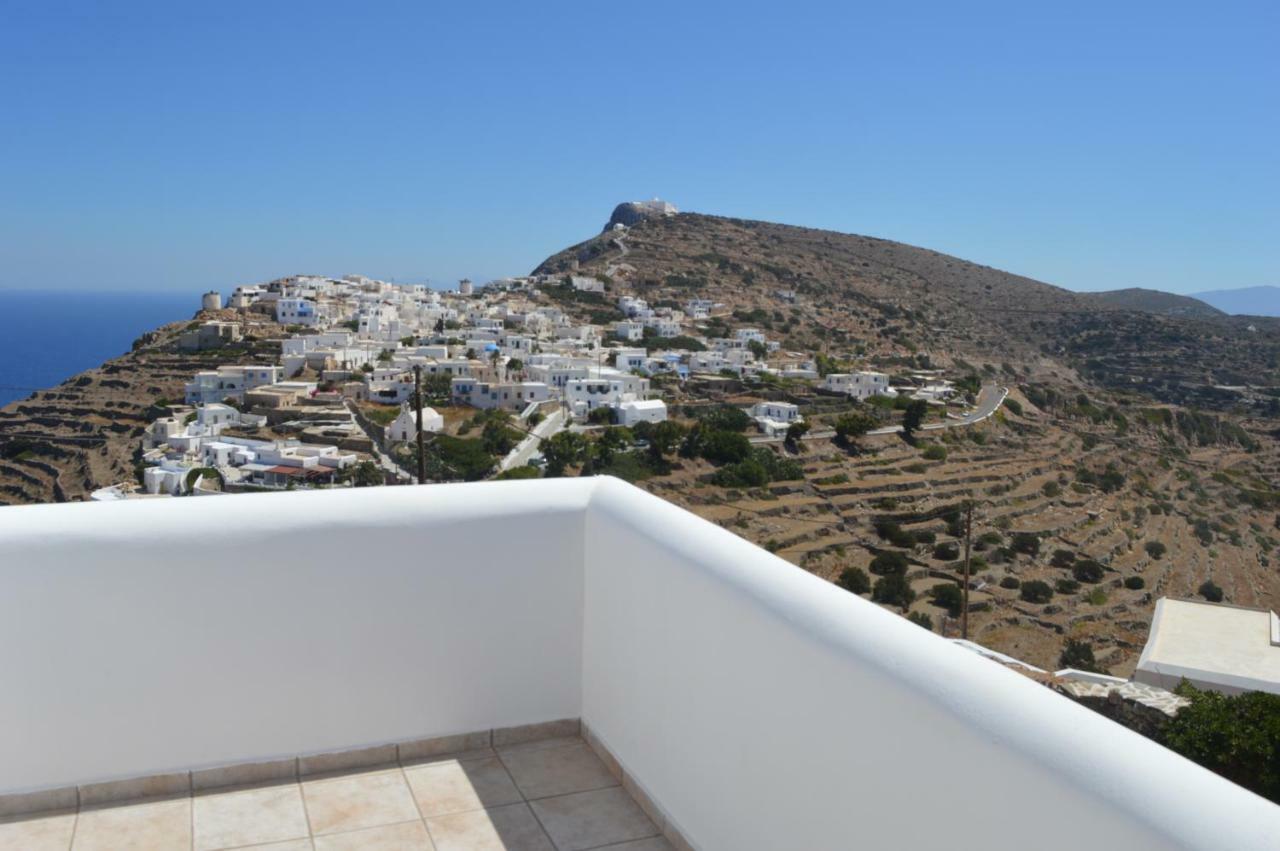 Superb View House-Sikinos Island-Chorio Villa Buitenkant foto