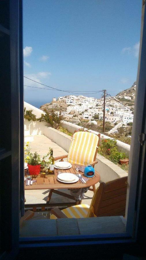 Superb View House-Sikinos Island-Chorio Villa Buitenkant foto