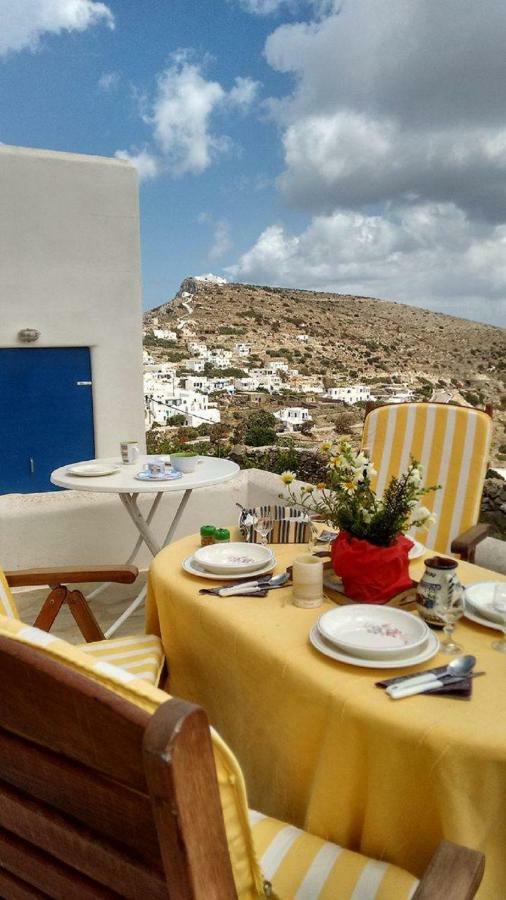 Superb View House-Sikinos Island-Chorio Villa Buitenkant foto