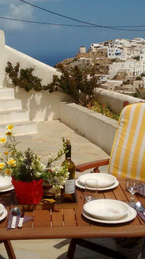 Superb View House-Sikinos Island-Chorio Villa Buitenkant foto